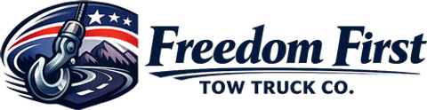 Freedom First Tow Truck Co. logo